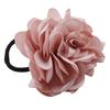 Fabric Flower Hair Rose Flower Scrunchie Ponytail Hairband Hair Bands Rope Hair Clips Women Headwear