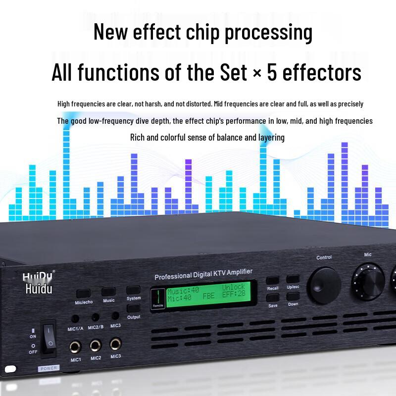Беспроводной Bluetooth HIFI Интегральный Усилитель Huido DL-400 (Китайская версия)