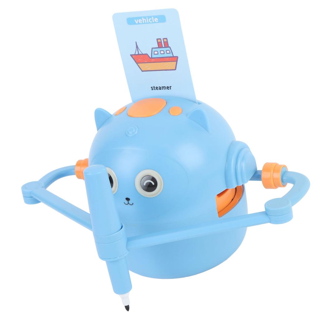 Smart Drawing Robot for Kids, Educational Interactive Painting Lrning Robot Toy, with Two Pens, 100 Lrning Word Cards, for Kids 5 6 7 8 9