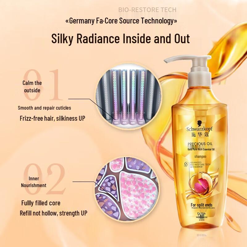 Schwarzkopf Gold Pure Восстанавливающее масло Кондиционер для волос