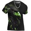 New Animal Beast Eagle Lion 3D Printed Summer Men's T-Shirt