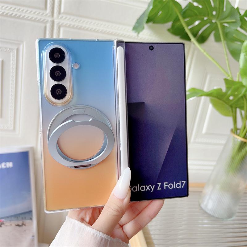 Чехол-подставка с магнитом и градиентом для Samsung Galaxy Z Fold 7/6/5