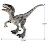 SanDoll Dinosaur Figure Realistic Model Jurassic 20cm Class Reptile Impressive Carnivorous Children Toy Present Display (Velociraptor)