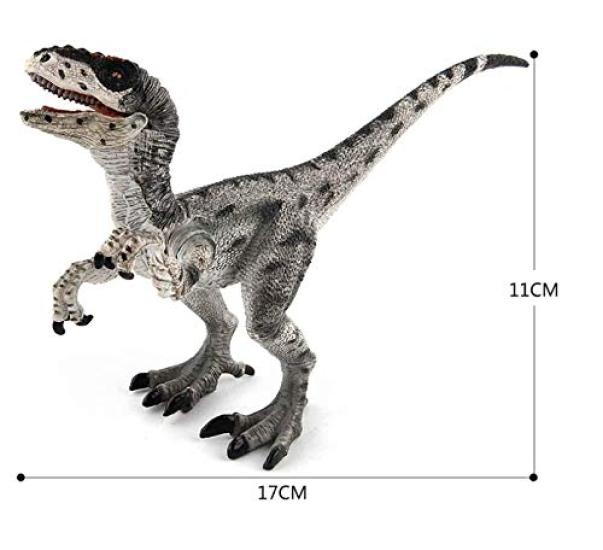 SanDoll Dinosaur Figure Realistic Model Jurassic 20cm Class Reptile Impressive Carnivorous Children Toy Present Display (Velociraptor)
