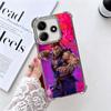 Мягкий чехол S-Street F-Fighters для Xiaomi Redmi Note 14 15 Pro Plus 13 12 11S 11T 5G 10 9S 9 С покрытием Защита от падения Fundas