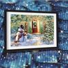 Full Square Drill Diamond Painting Snowman Christmas Decorations Diamond Embroidery Cross Stitch Christmas Mosaic Handicraft Needlework Home Decor