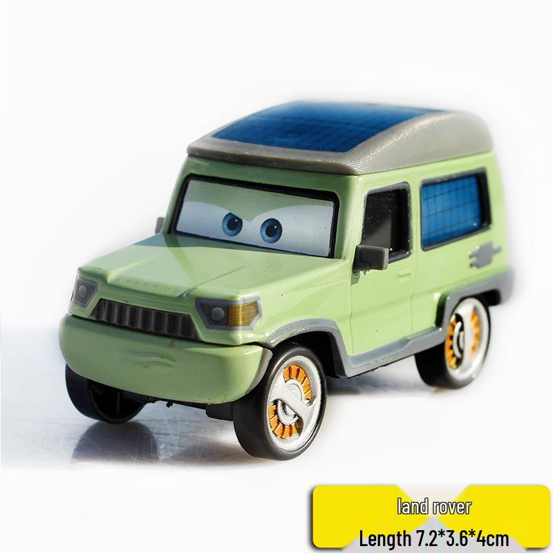 Набор машинок Pixar Cars из сплава: Модели МакКуина, Мэтра, Салли, Шерифа