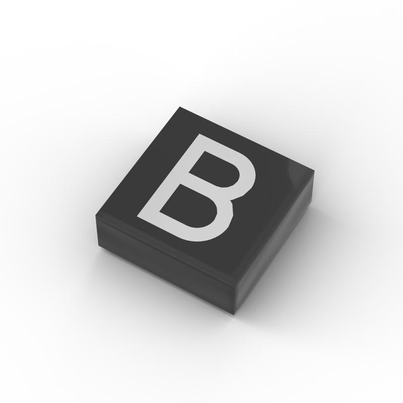 MOC 3070bpb009 Alphabet A-Z Building Blocks Set Lore 3070 Education Printed 26 Letters Bricks Toy For Children Kid Birthday Gift