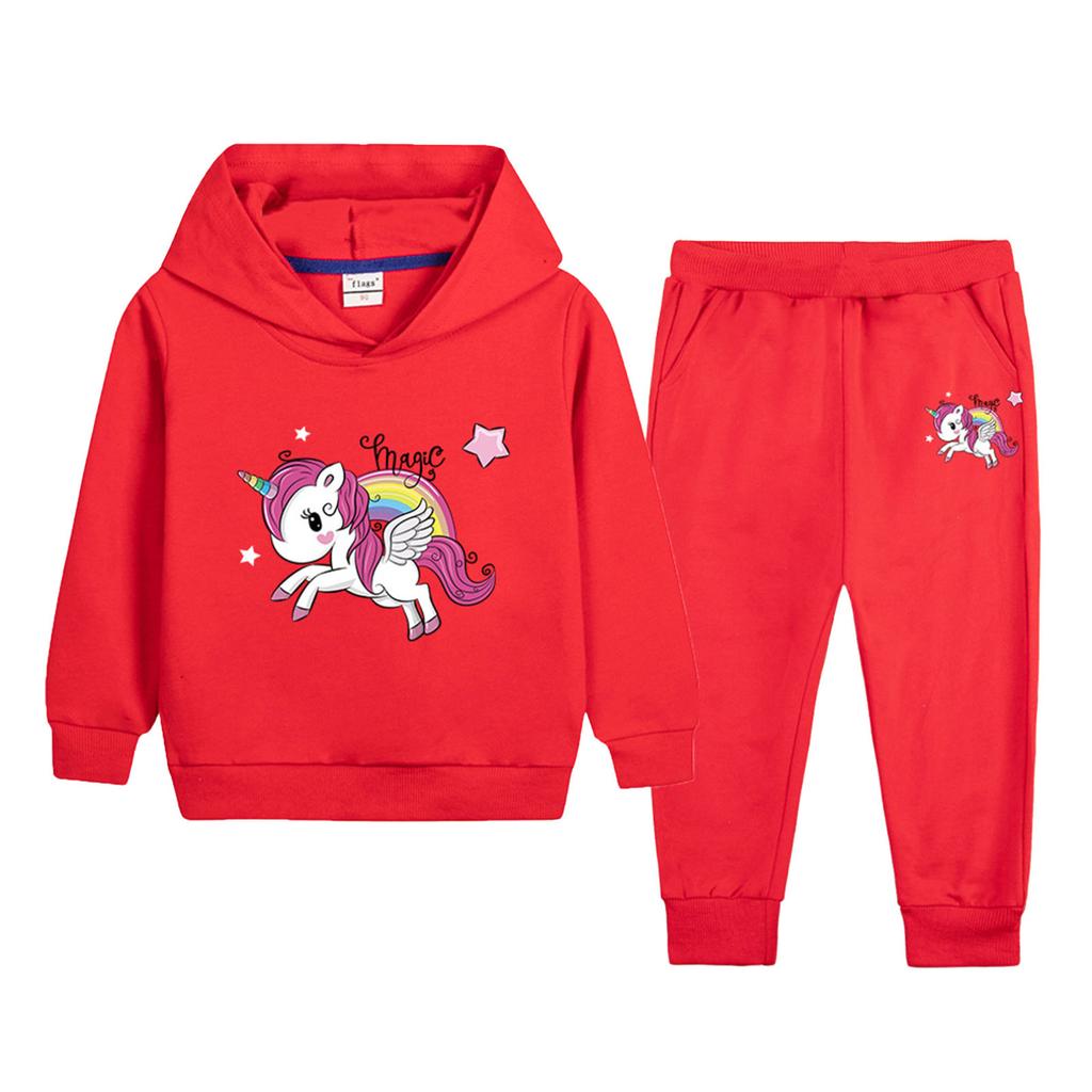 Комплекты детской модной одежды: толстовка со штанами, спортивный костюм, толстовка с капюшоном для девочек, комплект из 2 предметов, повседневная одежда для бега
