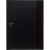 KOKUYO Notebook Cover with Document File and 1 Campus Notebook Included A4 Black No-612B-D