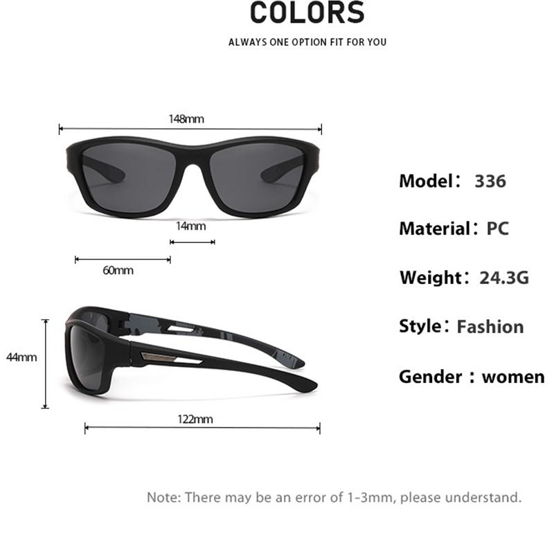 Sports Sunglasses Men's Colorful Film Series Glasses Dust Mirror Cycling Glasses Protective Glasses 336