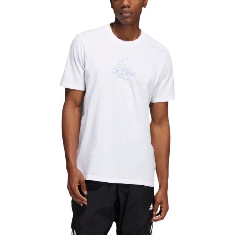 Adidas Set-in Sleeve T-Shirt Men's White IB9423