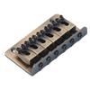 Electric Guitar Bridge Alloy 6 Strings Bronze Colour Slant Head Guitar Bridge Replacement