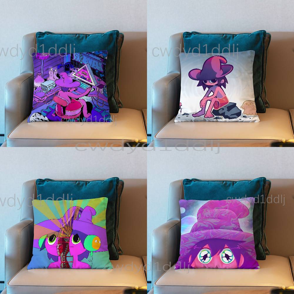 MMidnight Gospel Pillow Case Cover Square Sofa With For Pattern Comfortable Cushion suitable Of Room