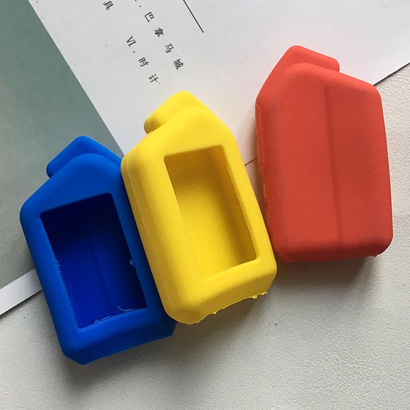 Силиконовый чехол для ключей для Mobicar A, Россия, двухсторонняя автомобильная сигнализация, ЖК-чехол с пультом дистанционного управления для Mobicar B