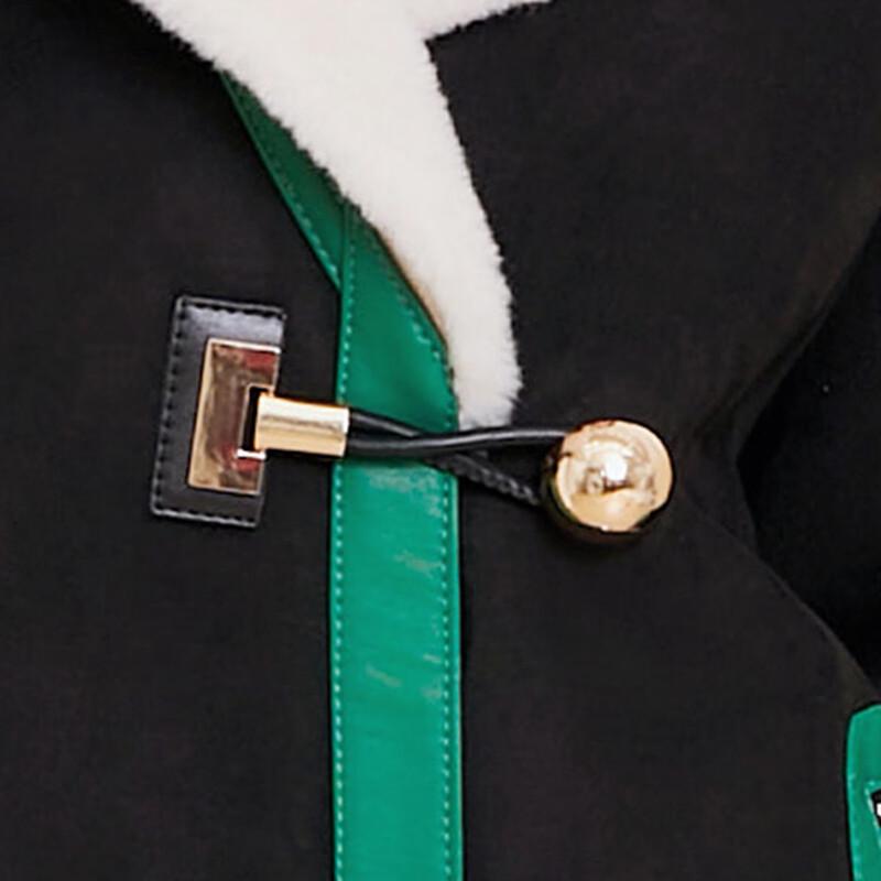 Kaiser Женское элегантное пальто из стриженой шерсти