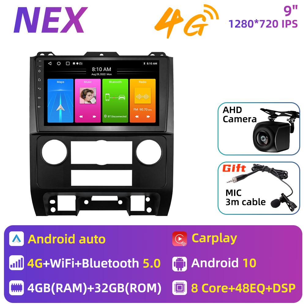 Автомобильное радио для Ford Escape 2007-2012 9-дюймовый экран 2 Din Android головное устройство стерео GPS навигация мультимедийный проигрыватель аудио Авторадио