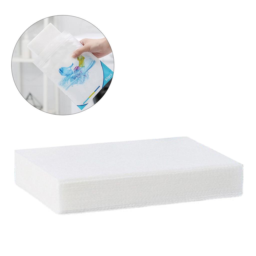 Laundry Color Absorbent Tablets Safe Efficient Laundry Detergent Sheets for Home