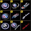 2026 Hot Alfa Romeo 2Pcs 3D LED Car Door Logo Lights Projector Laser Ghost Shadow Lamp For Alfa Romeo 159 Giulia Giulietta Mito 