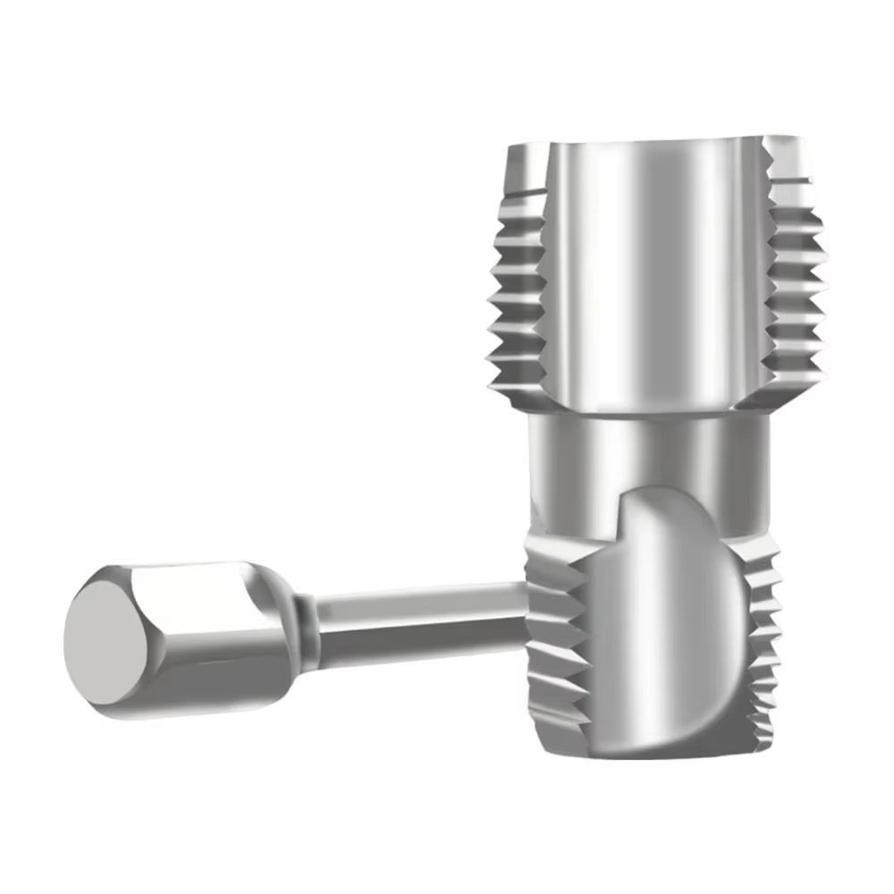 1Pcs Detachable PVC Pipe Threader Aluminium Thread Maker Tool  Electric Drill Accessory