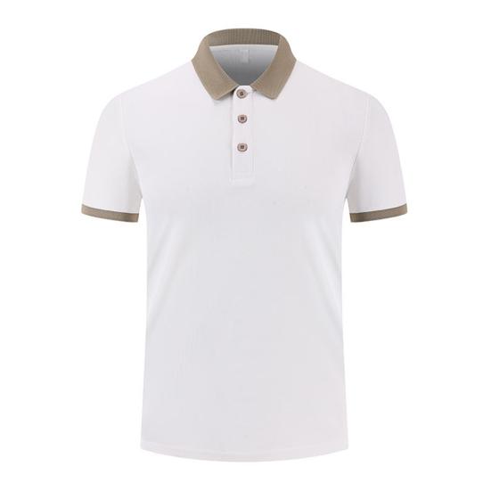 Unisex Waiter Waiteress Uniform Button Lapel Solid Color Short Sleeves Breathable Soft Coffee House Hotel Dinner Food Serving Top