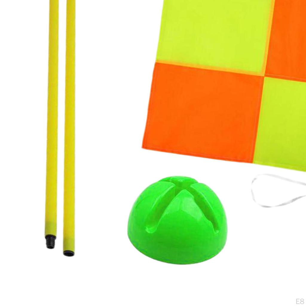 Футбольный уголок с флагом, футбольное поле, игровое оборудование для