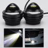 Waterproof Fog Light White 1 Pair 12V-24V 2PCS Dustproof
