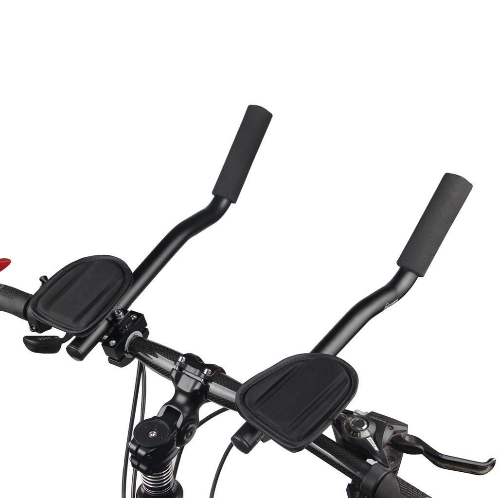 Раздельный алюминиевый руль для велосипеда, утолщенный пенопластовый руль TT, руль для шоссейных гонок