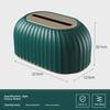 Luxurious Spring-Style Tissue Box with Storage for Living Room