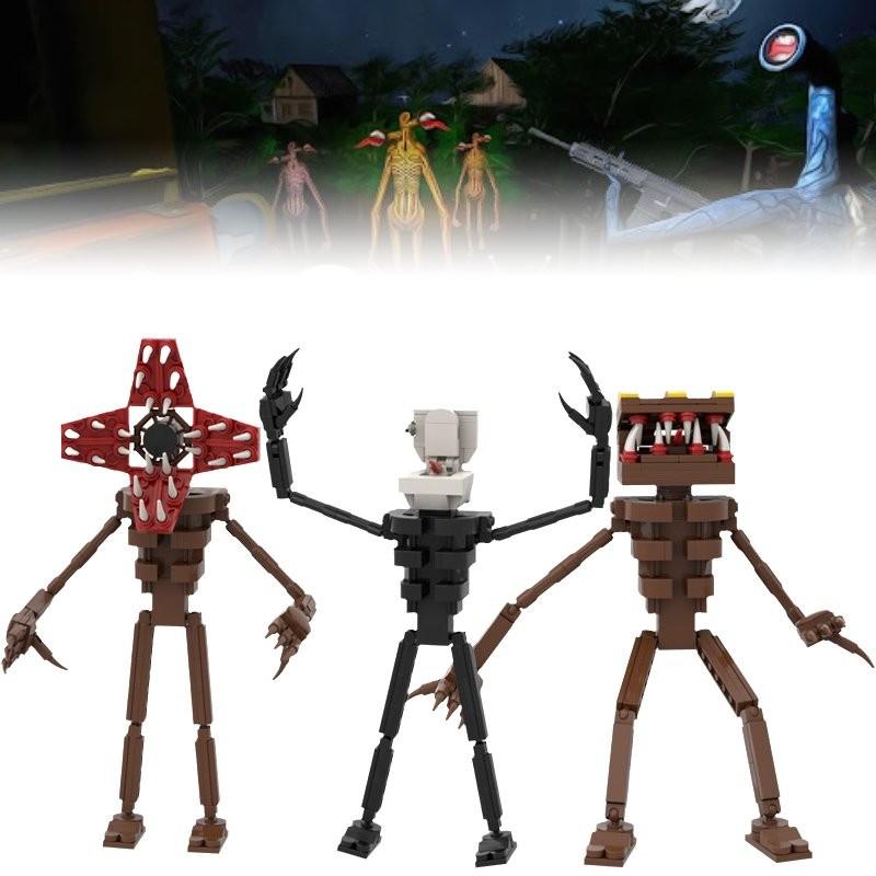 Голова Пробуждения Сирена Монстр Сборные Строительные Блоки Игрушки Настольное Украшение