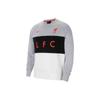 Air Max Liverpool Fleece Soccer Training Sweatshirt Men Tops Grey CZ3424-012