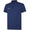Comfortable Simple Solid Color Breathable Quick-Dry Short Sleeve Polo Shirt Men Tops Blue White APLV133-3