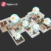 Zigbee 3.0 Smart Led Bulb 110V 220V E27 B22 Lamps RGBCW Works With Alexa  Plus Google Home Assistant APP Voice Control 2MQTT