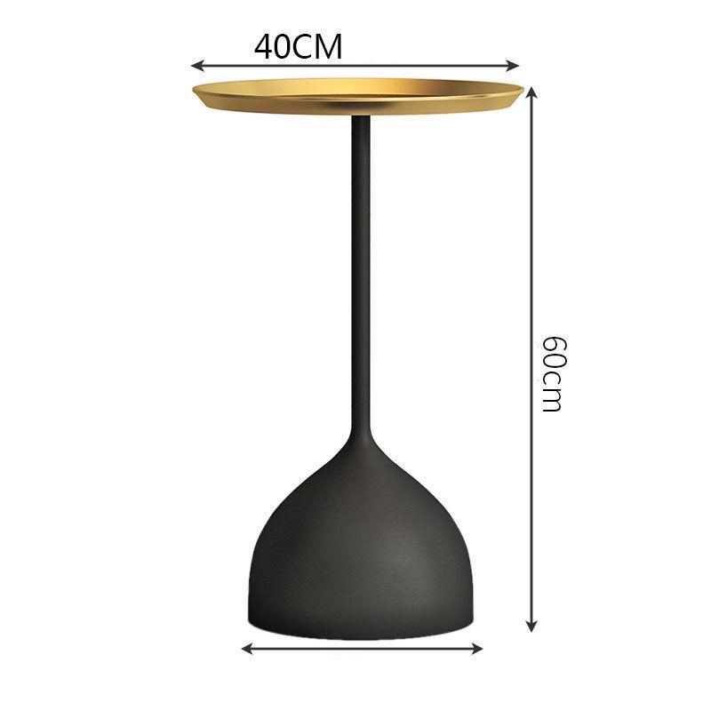 Nordic Simple Sofa Side Table Creative Living Small Tea Table Coffee Home Table Modern Minimalist Balcon Bedroom Assembled
