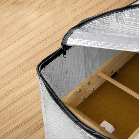 Изоляционный чехол для чердачной лестницы Застежка-молния Простая установка Энергосберегающая дверь для чердачной лестницы