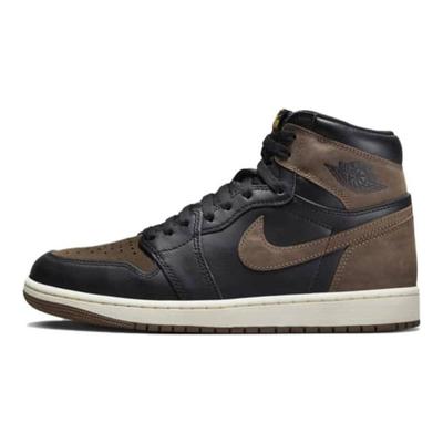 Кроссовки унисекс Air 1 Retro High OG Palomino Коричнево-черный металлик-золотой DZ5485-020