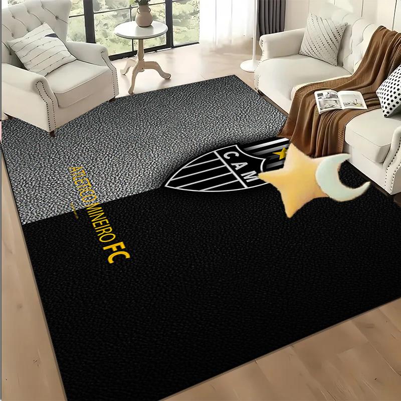 1PC Brugge Emblem Design Floor Mat for Living Room, Game Rooms, Office, Bedroom, Office Floor Mat Playful Design, Christmas fan gifts