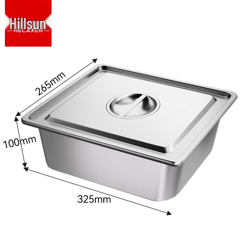 Xilaicheng Commercial Stainless Steel Gastronorm Food Pan with Lid