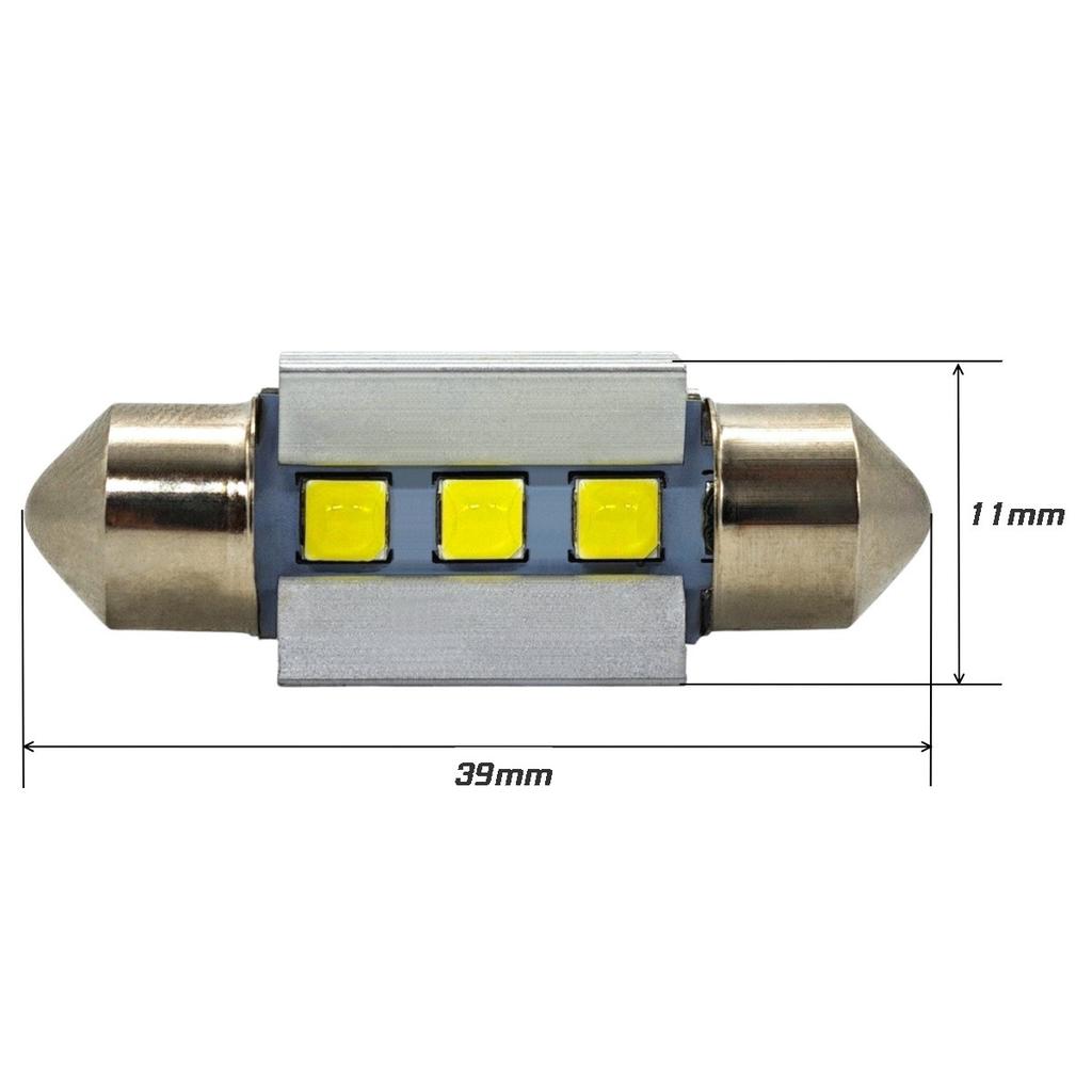 4 szt żarówka C5W, C10W LED SV8.5 12-24V CANBUS 39mm 320lm
