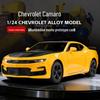 Черная Мамба 1:24-дюймовые легкосплавные Chevrolet Camaro: Лицензионная статичная модель со светом и звуком