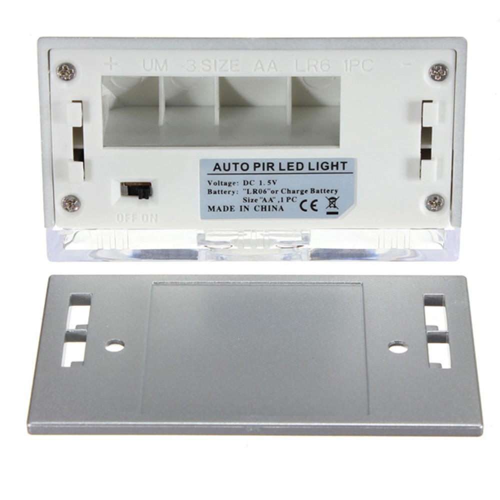 4 светодиода энергоэффективный портативный беспроводной датчик дверной ручки ночник лампа