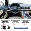 Для Jaguar XF Черные Наклейки на Кнопки 2012 2013 2014 2015 Липкое Решение для Кнопок для Jaguar XF X250 Аксессуары Модификация Автомобиля