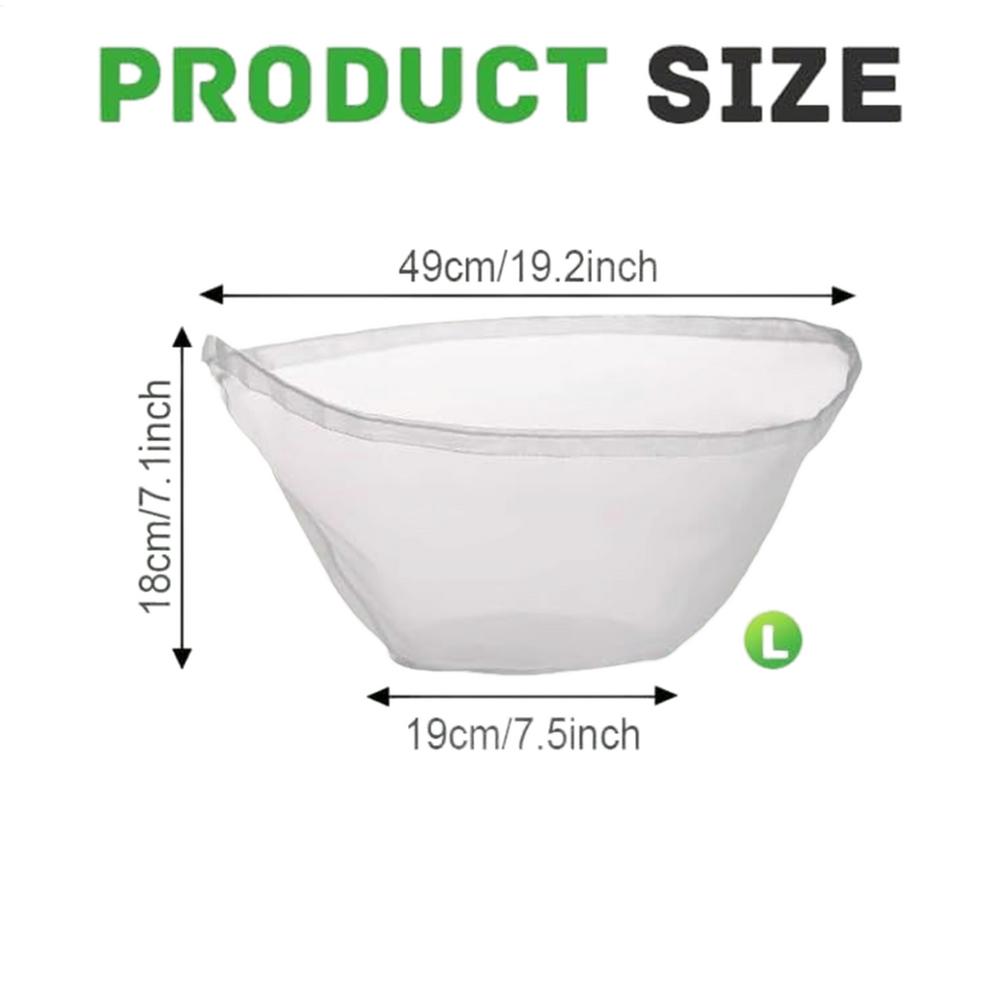 S/M/L Марлевые мешочки Мелкая сетка Неотбеленные Мешочки-фильтры для сока Многоразовая сетка для процеживания Для кухни, готовки, выпечки, приготовления сока