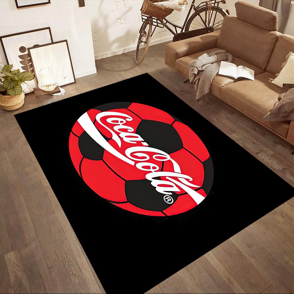 Квадратные коврики Coca-cola Classic с крышками — отличный выбор для гостиных, спален, домашнего декора и в качестве подарков.