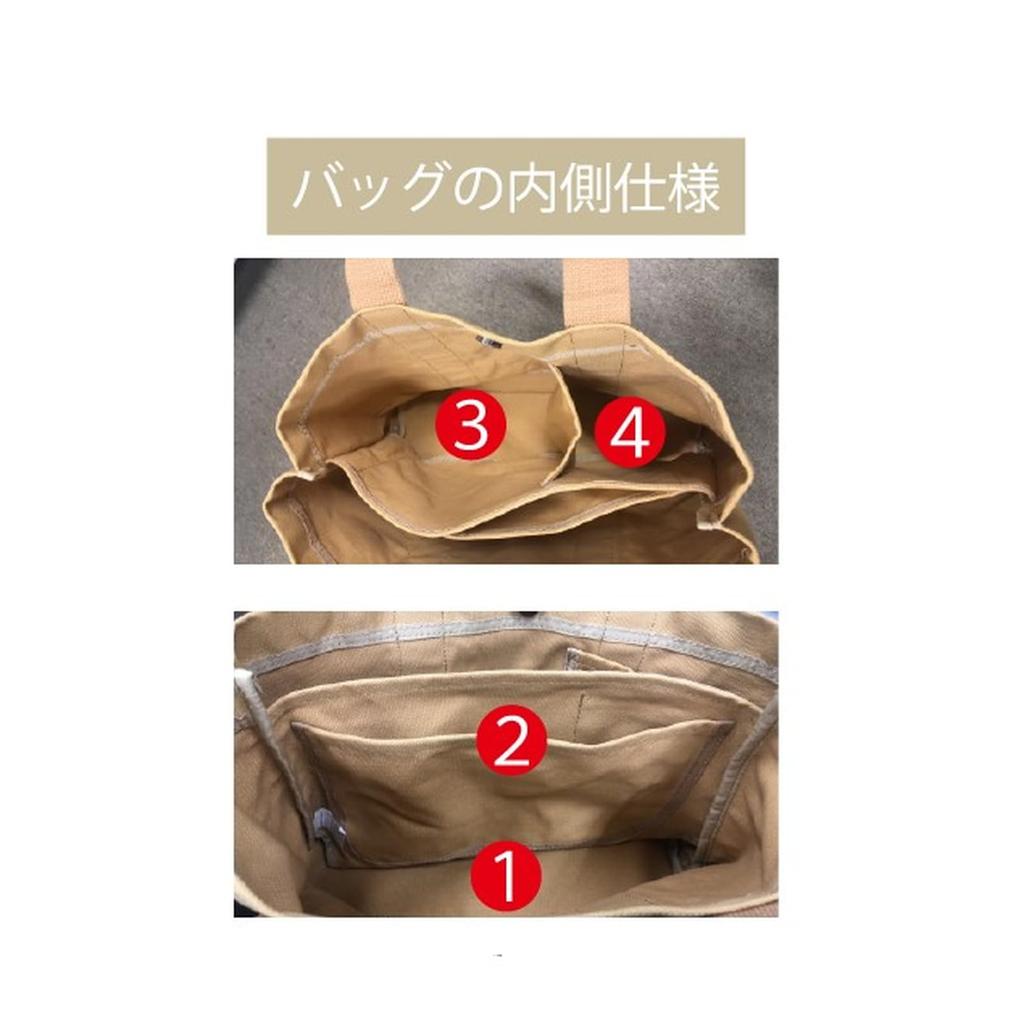 Canvas Partition Tote Bag L Size My Melody Sanrio Characters