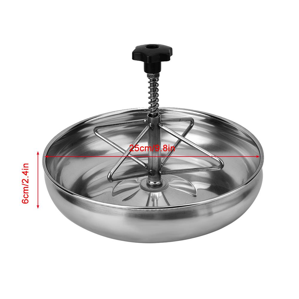 Piglet Feeding Trough Stainless Steel Piglet Feeding Sow Milk Trough Food Tray Pig Feeder Bowl for Livestock