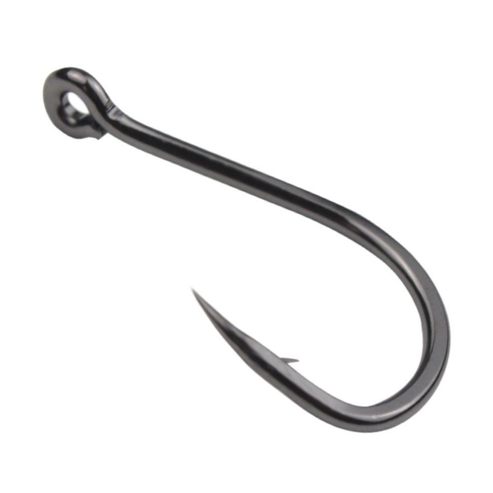 50 шт. заостренные одинарные рыболовные крючки из высокоуглеродистой стали с колючими карповыми крючками для ловли нахлыстом