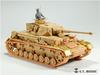 ET Model 1/35 Немецкий танк Панцер IV Ausf времен Второй мировой войны. G Набор деталей для детализации раннего производства (для Тамии) Пластиковые детали для моделей E35-308