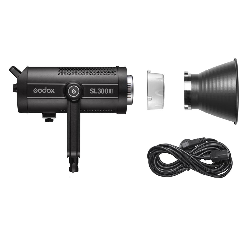 Godox SL300III Студийный светодиодный светильник для видеосъемки, 330 Вт, мощный фотосветильник, 5600K+/-200K, с регулируемой яркостью, 8 FX
