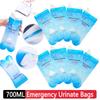 16-4Pcs Disposable Urinate Bags 700ml Outdoor Emergency Urinate Bags Portable Piss Bags Mini Mobile Toilet for Female Baby Male